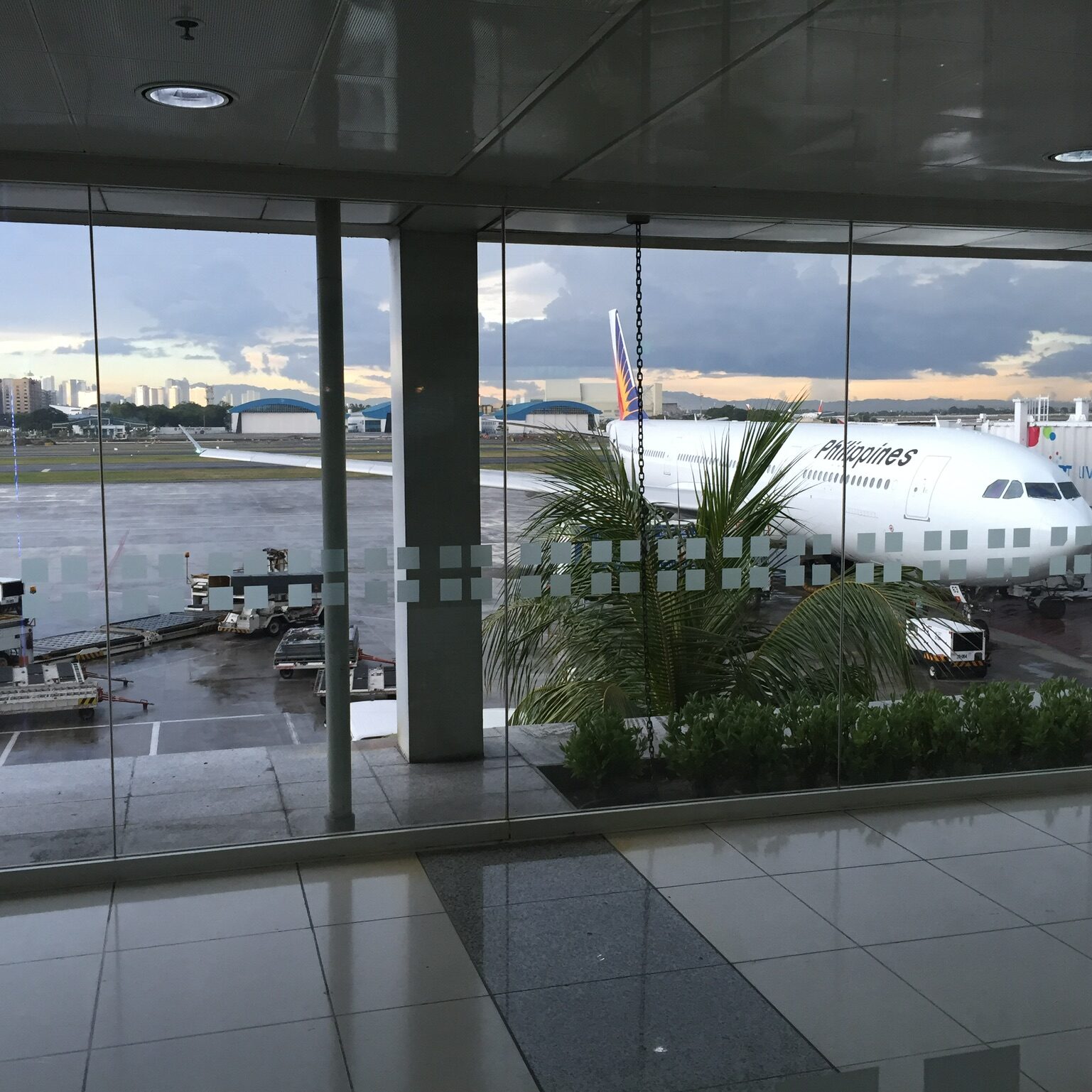 PAL aircraft in Manila T1
